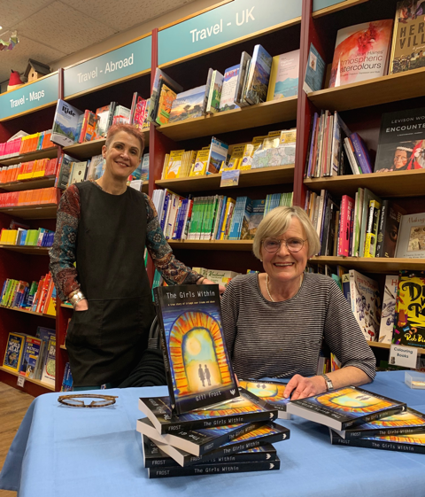 Psychotherapist launches debut book at Kenilworth Books