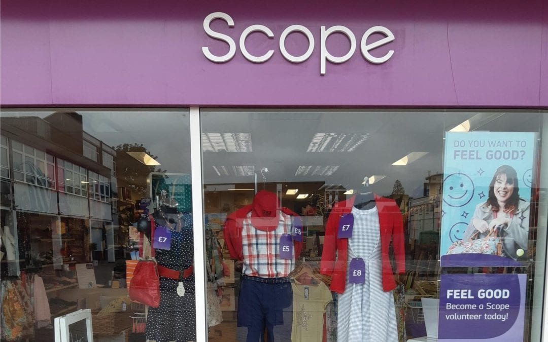 Scope charity shop calls for volunteers